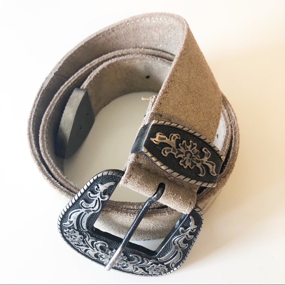 Free People Wildwood Suede Belt Size Small/Medium